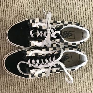 Checkered vans